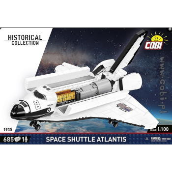 Space Shuttle Atlantis (1930), skala 1:100