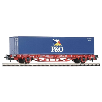 Platforma z kontenerem P&O - DB Cargo (57706) ep.IV