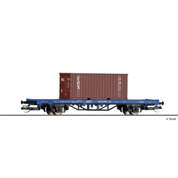 Skala TT - Platforma PKP Cargo z kontenerem (17481)