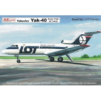 Jak-40 LOT//Olympic (14422)