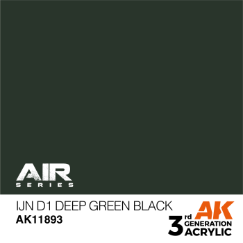 IJN D1 DEEP GREEN BLACK (11893) - 17ml