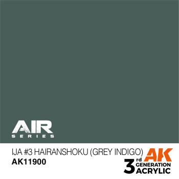 IJA #3 HAIRANSHOKU GREY INDIGO (11900) - 17ml