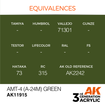 AMT-4 A-24M GREEN (11915) - 17ml