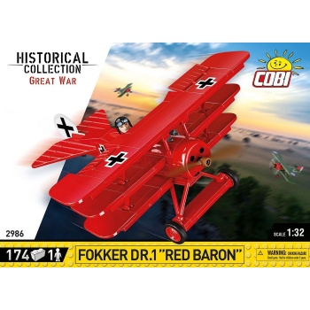 Fokker Dr.1 Red Baron (2986), skala 1:32