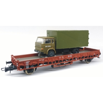 Platforma PKP z modelem STAR 200 furgon (SM108-1) - platforma Piko