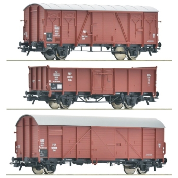 Zestaw trzech wagonów PKP (6600273) - ep.III