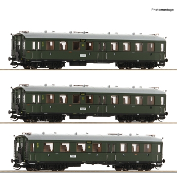 Zestaw trzech wagonów „Altenberg“, DRG (6280001) - ep.II