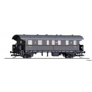Wagon osobowy 2kl. Bi, PKP (13023) ep.III