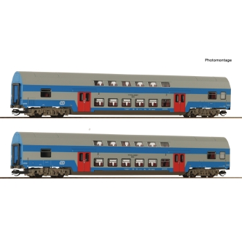 Zestaw dwóch wagonów piętrowych, CD (6280044) - ep.V